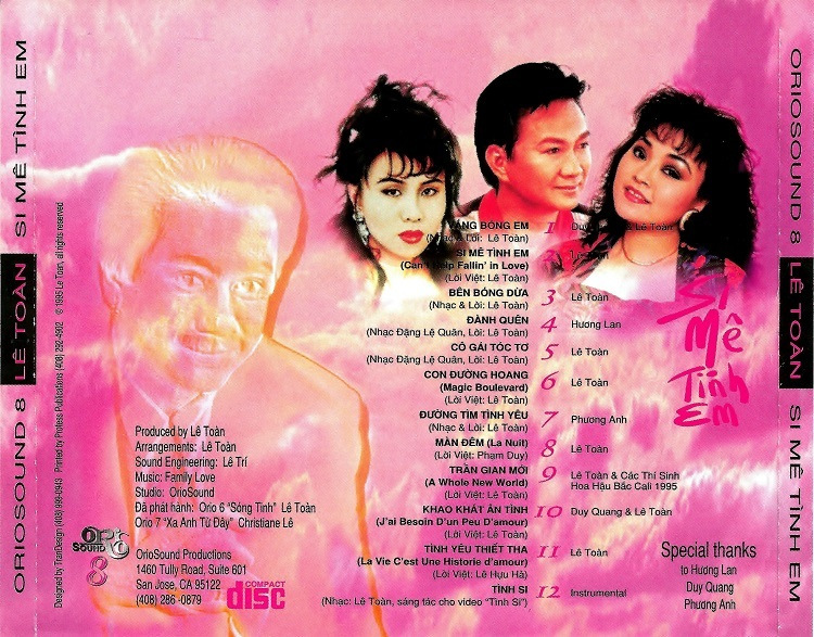 OS CD - Lê Toàn - Si Mê Tình Em