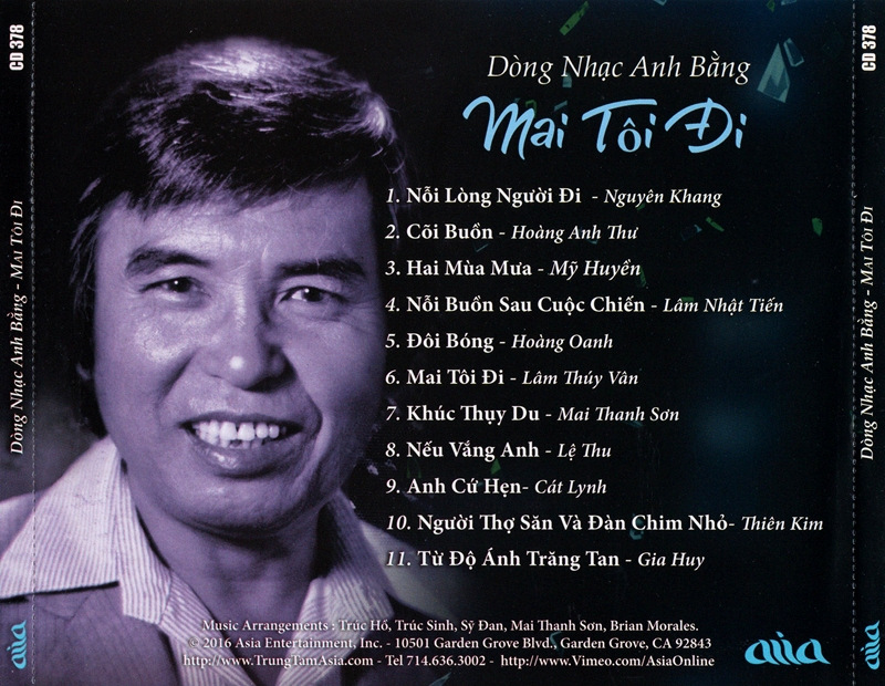 Asia CD378 - Mai Tôi Đi