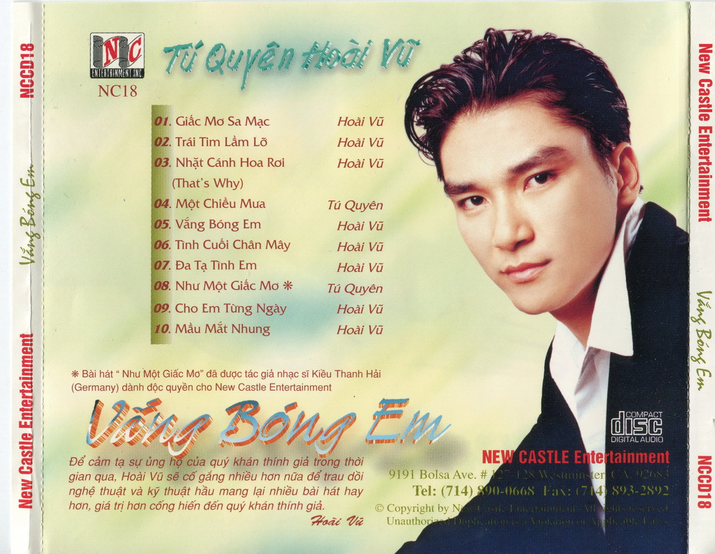 New Castle CD18 - Vắng Bóng Em