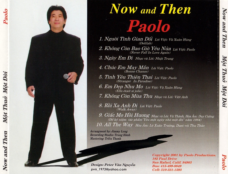 Paolo CD - Một Thưở Một Đời