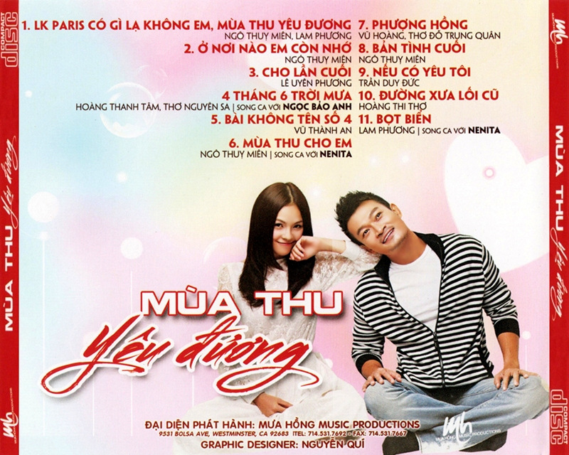 Mưa Hồng CD - Mùa Thu Yêu Đương