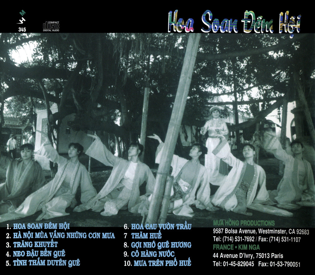 Mưa Hồng CD345 - Hoa Soan Đêm Hội