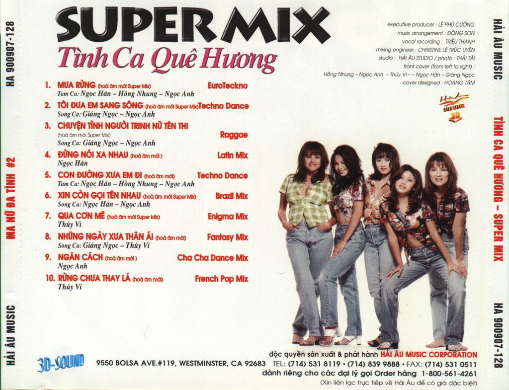 Hải Âu CD128 - Tình Ca Quê Hương