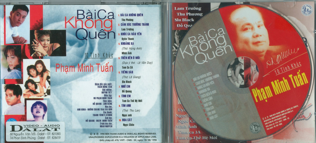 Bến Thành CD - Bài Ca Không Quên