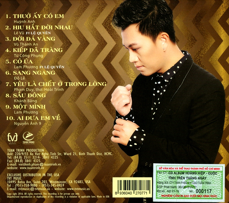 Tuấn Trinh CD - Cuộc Tình Trên Tháng Ngày