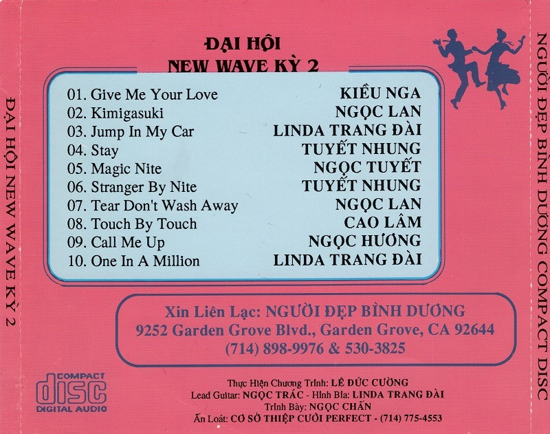 Người Đẹp Bình Dương CD - Đại Hội New Wave Hè Cali Kỳ 2