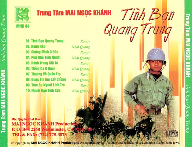 Mai Ngọc Khánh CD084 - Tình Bạn Quang Trung
