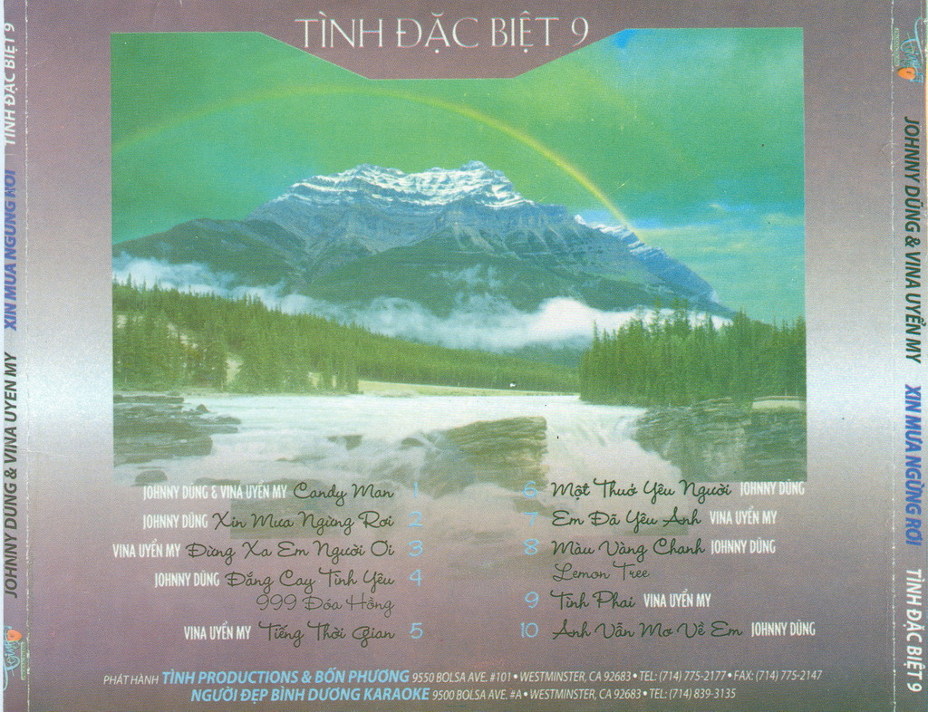 Tình Đặc Biệt CD9 - Johnny Dũng, Vina Uyển My - Xin Mưa Ngừng Rơi