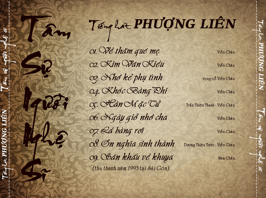 Phượng Liên - Tâm Tình Người Nghệ Sĩ