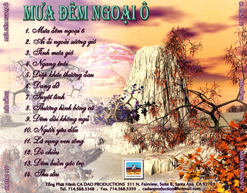Ca Dao CD177 - Mưa Đêm Ngoại Ô