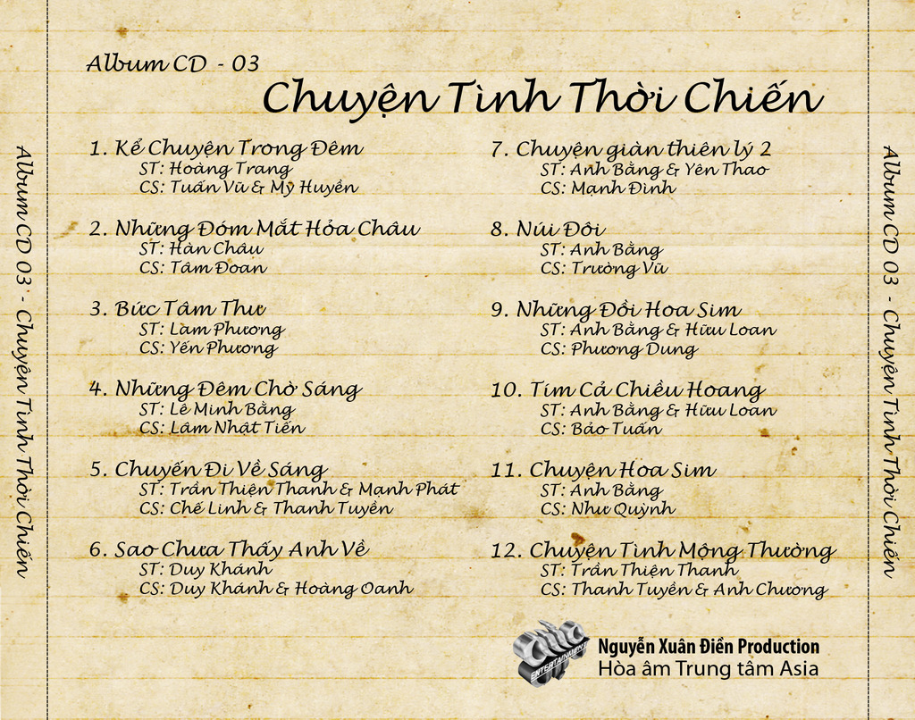Asia CD - Chuyện Tình Thời Chiến