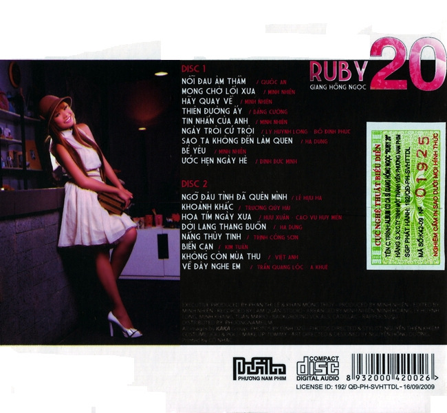 Phương Nam CD - Ruby 20