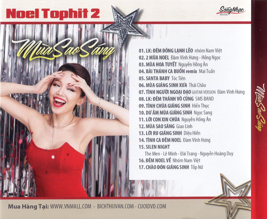 Sóng Nhạc CD - Noel Top Hits 2 - Mùa Sao Sáng