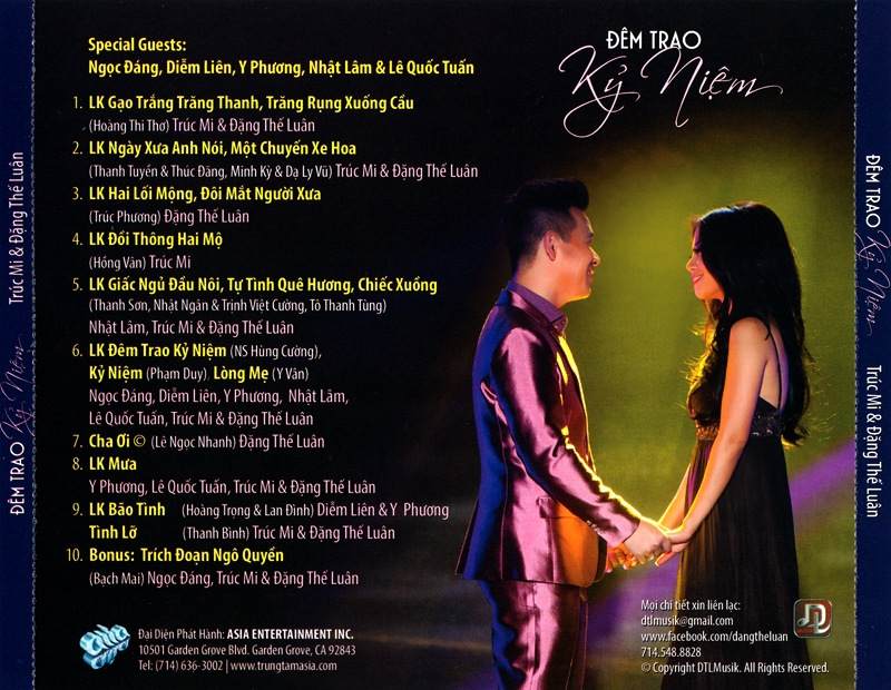 Asia CD - Đêm Trao Kỷ Niệm