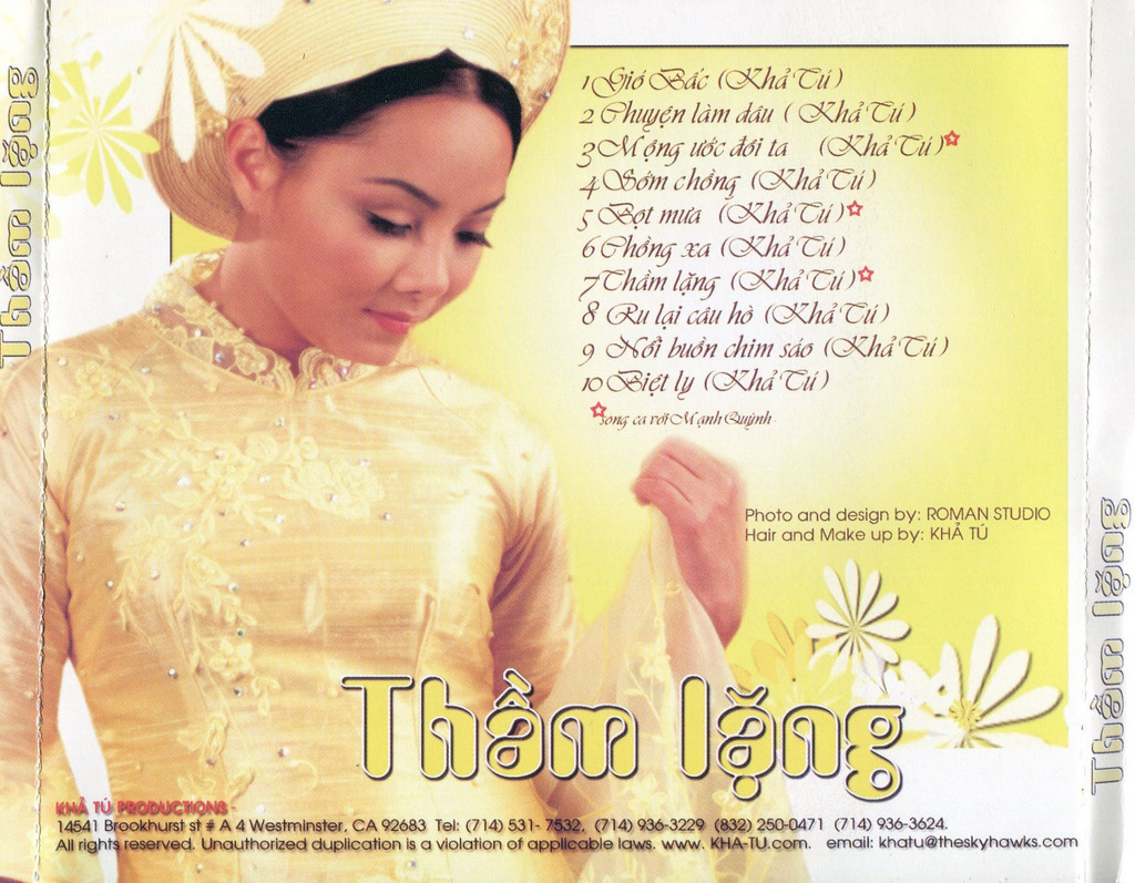 Khả Tú CD - Thầm Lặng