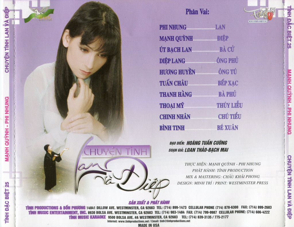 Tình Đặc Biệt CD25 - Chuyện Tình Lan Và Điệp