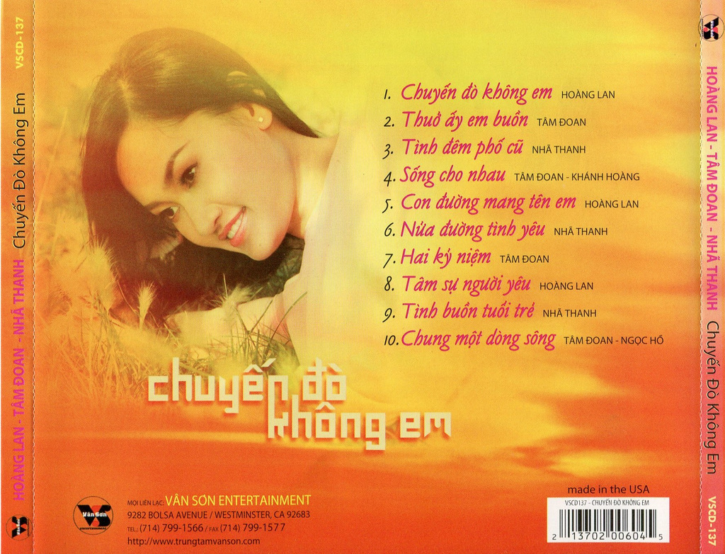 Vân Sơn CD137 - Chuyến Đò Không Em