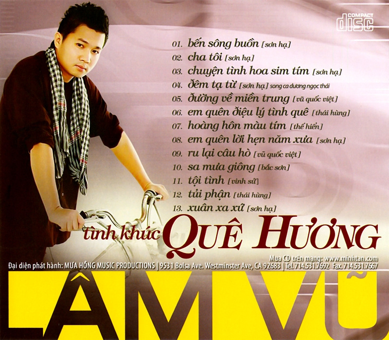 Mưa Hồng CD - Tình Khúc Quê Hương