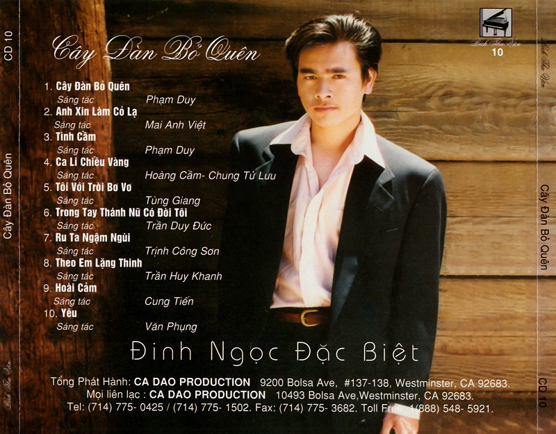 Bích Thu Vân CD010 - Cây Đàn Bỏ Quên