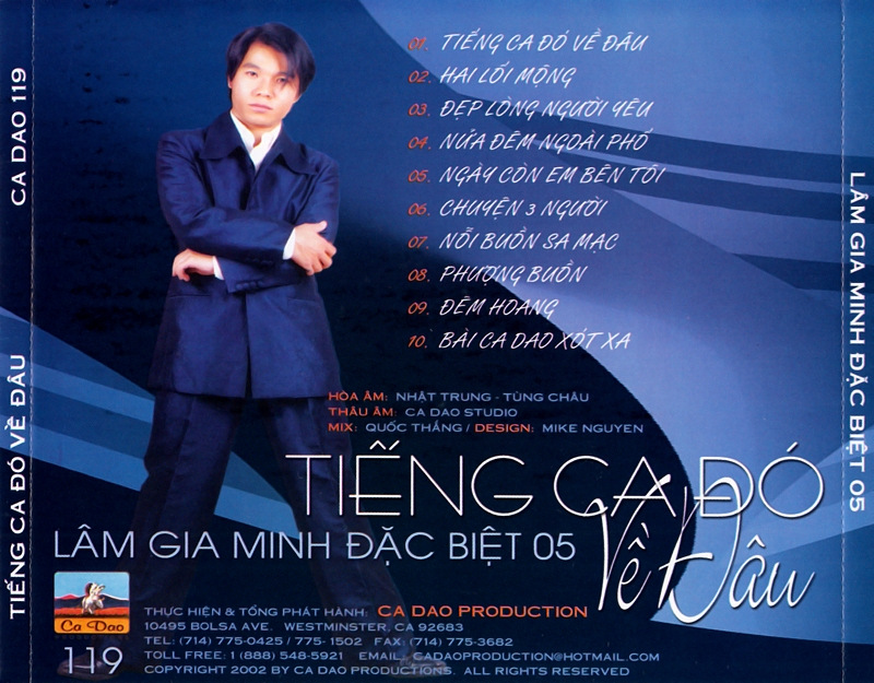 Ca Dao CD119 - Tiếng Ca Đó Về Đâu