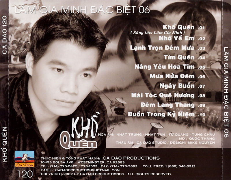 Ca Dao CD120 - Khó Quên