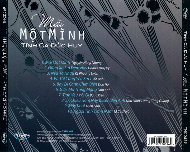 Thúy Nga CD569 - Mãi Một Mình
