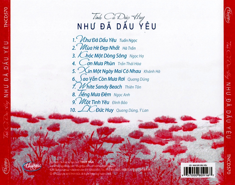 Thúy Nga CD570 - Như Đã Dấu Yêu