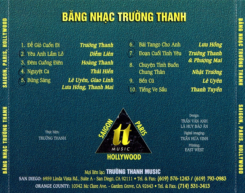 Trường Thanh CD - Sai Gon Paris Hollywood