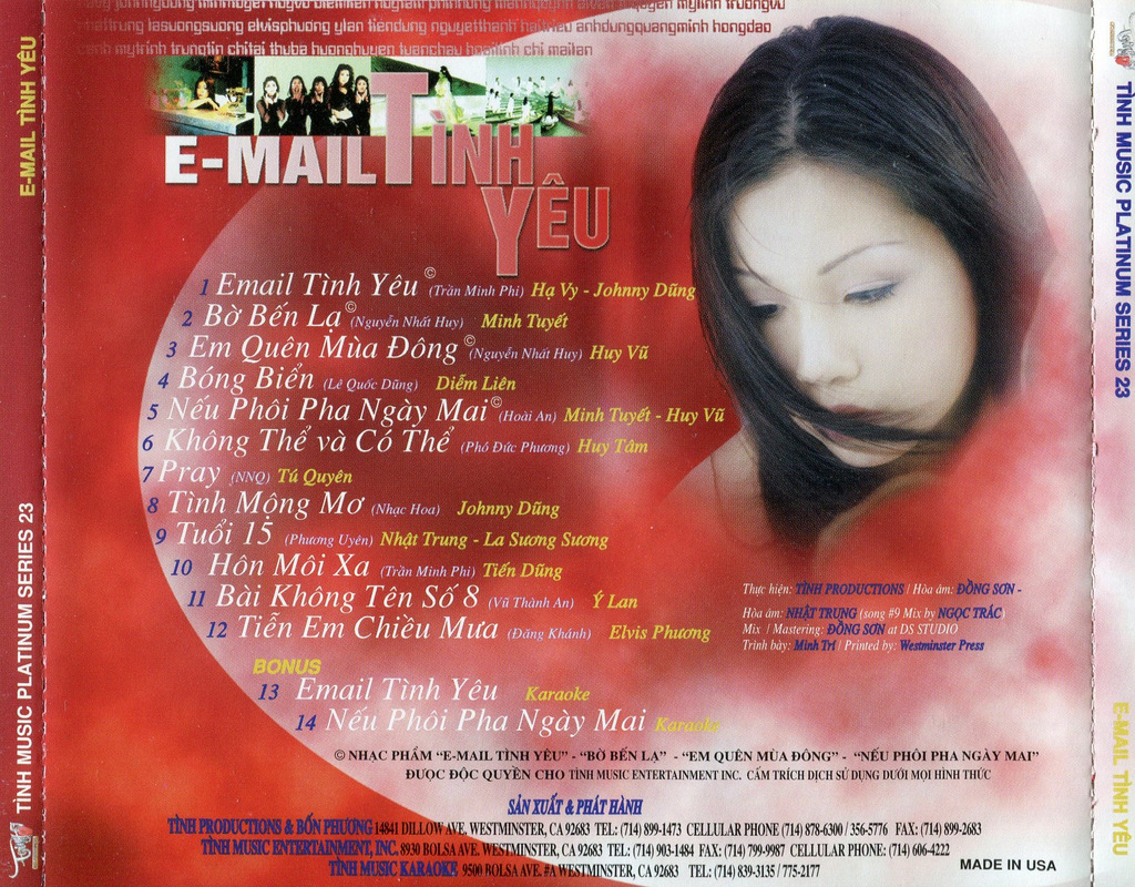 Tinh CD23 - Email Tình Yêu