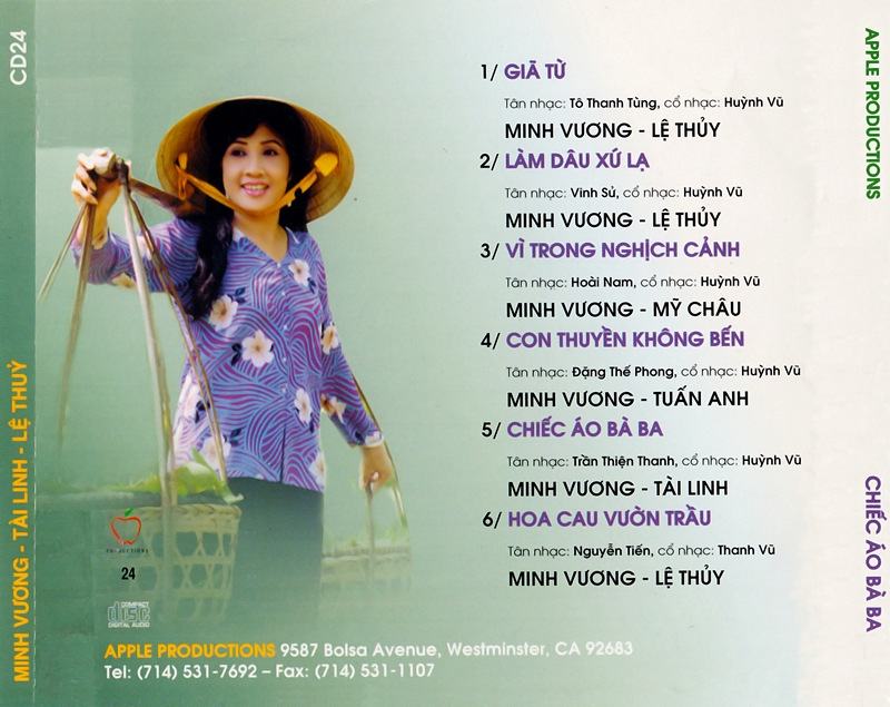 Apple CD024 - Chiếc Áo Bà Ba