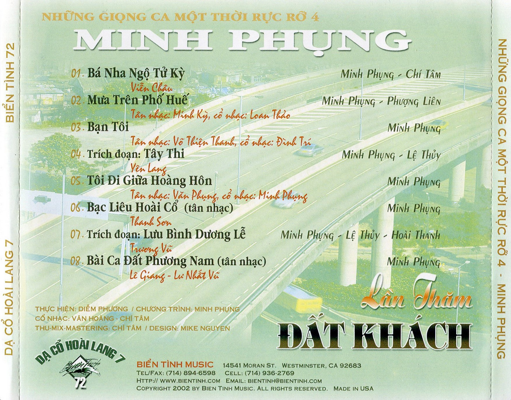 Biển Tình CD72 - Dạ Cổ Hoài Lang 7 - Lần Thăm Đất Khách