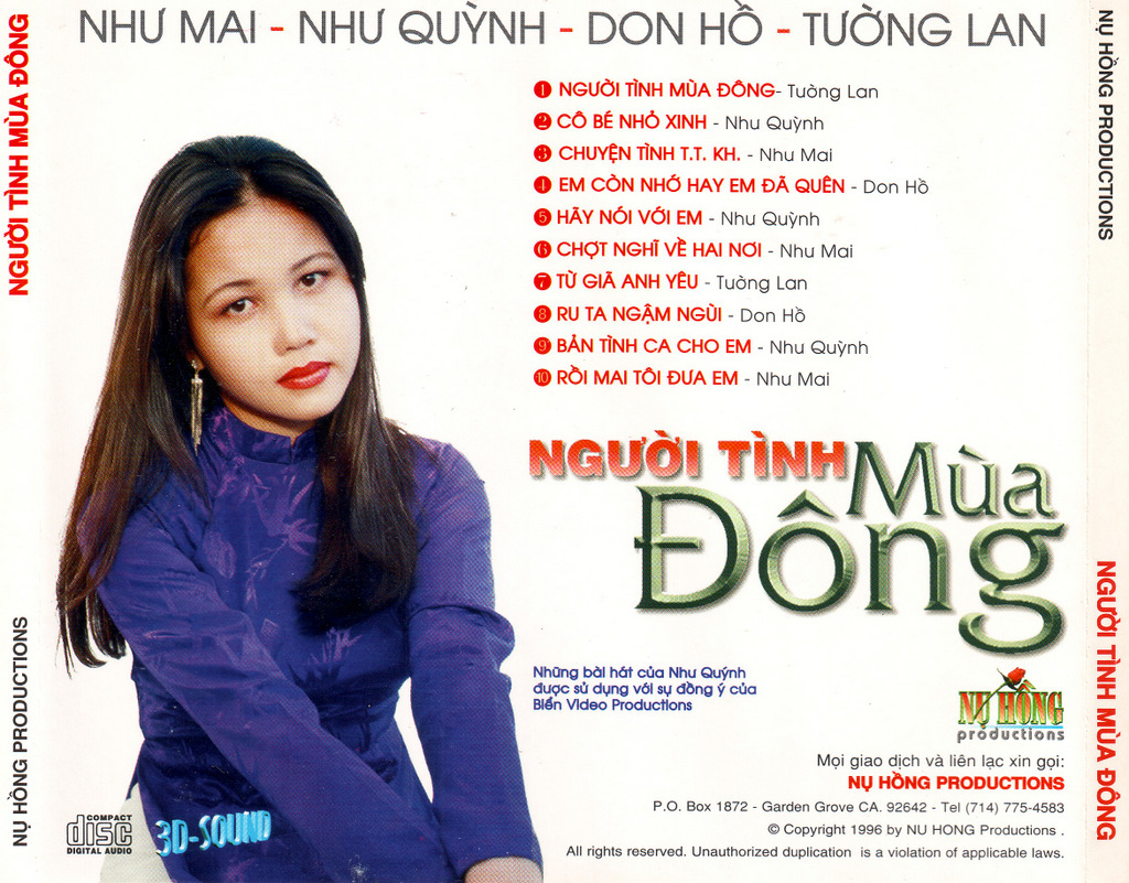 Nụ Hồng 002 - Người Tình Mùa Đông