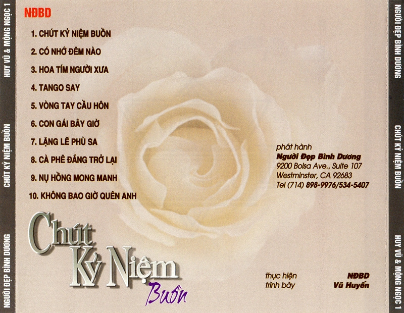 Người Đẹp Bình Dương CD - Chút Kỷ Niệm Buồn