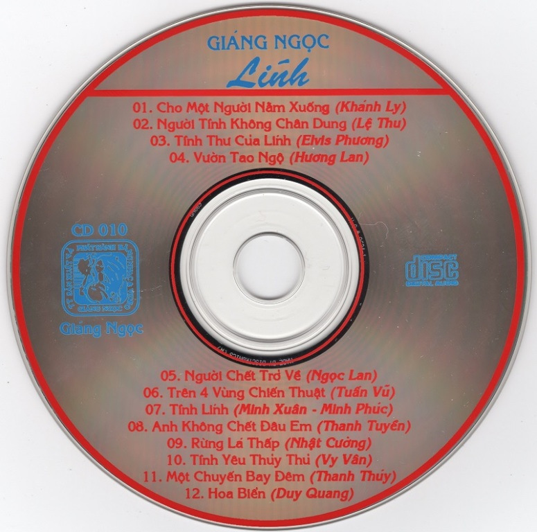 Giáng Ngọc CD10 - Người Tình Không Chân Dung