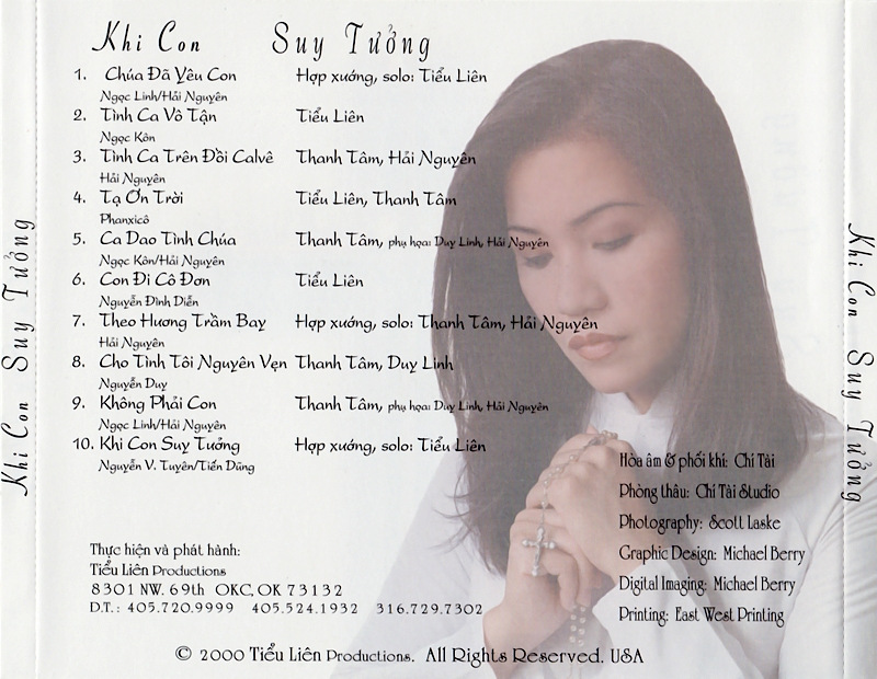 Tiểu Liên CD - Khi Con Suy Tưởng