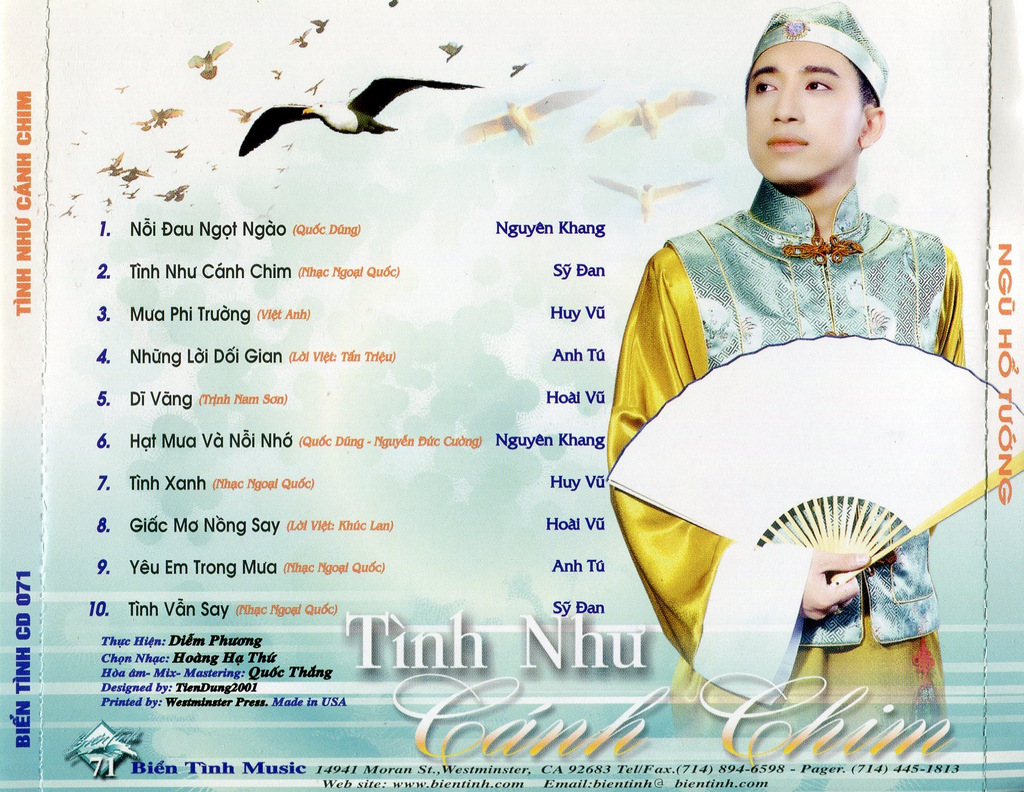 Biển Tình CD71 - Tình Như Cánh Chim