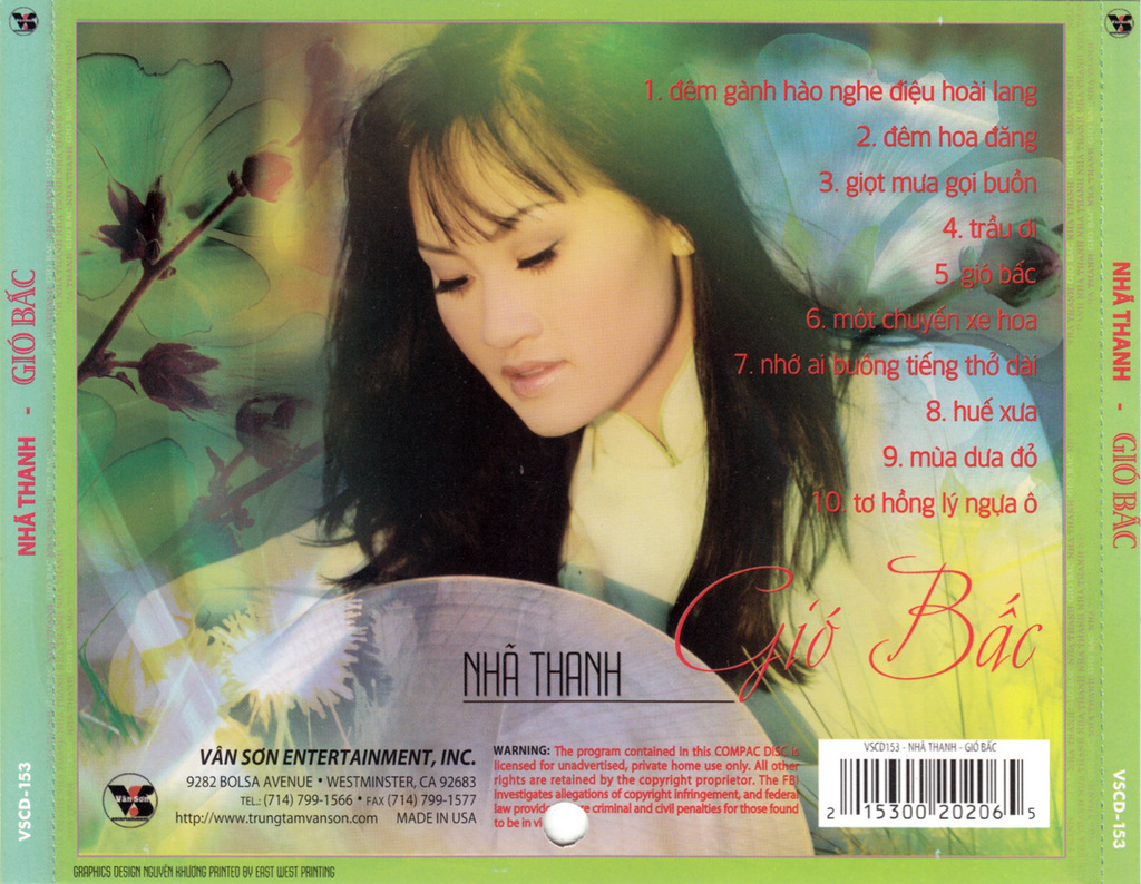 Vân Sơn CD153 - Gió Bấc