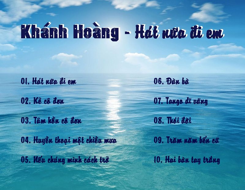 Vân Sơn CD - Hát Nữa Đi Em
