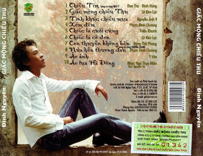 Golden Fish CD - Giấc Mộng Chiều Thu