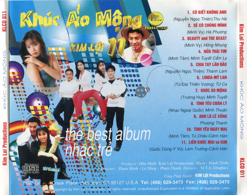 Kim Lợi CD11 - Khúc Ảo Mộng