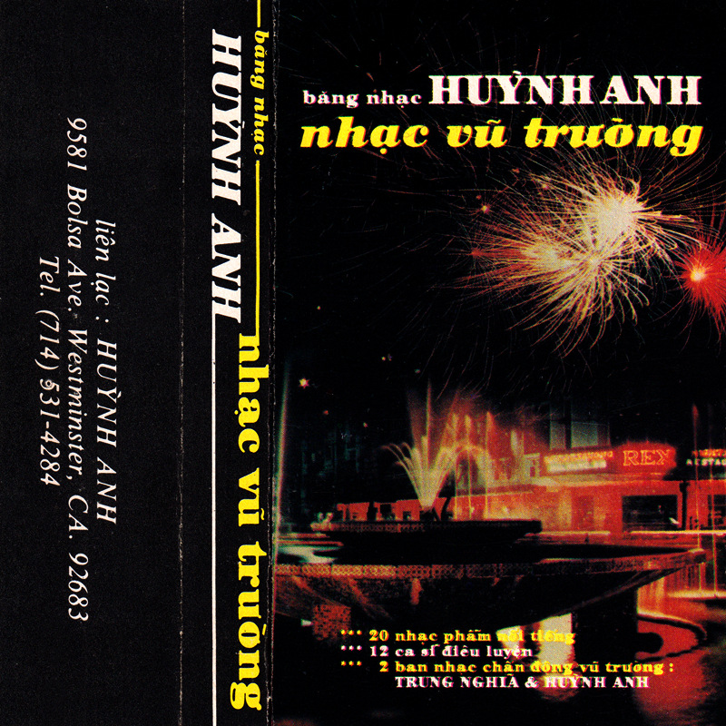 Tape Huỳnh Anh - Nhạc Vũ Trường