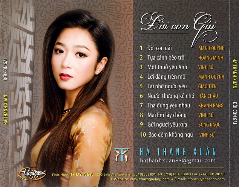 Thúy Nga CD CS - Hà Thanh Xuân - Đời Con Gái