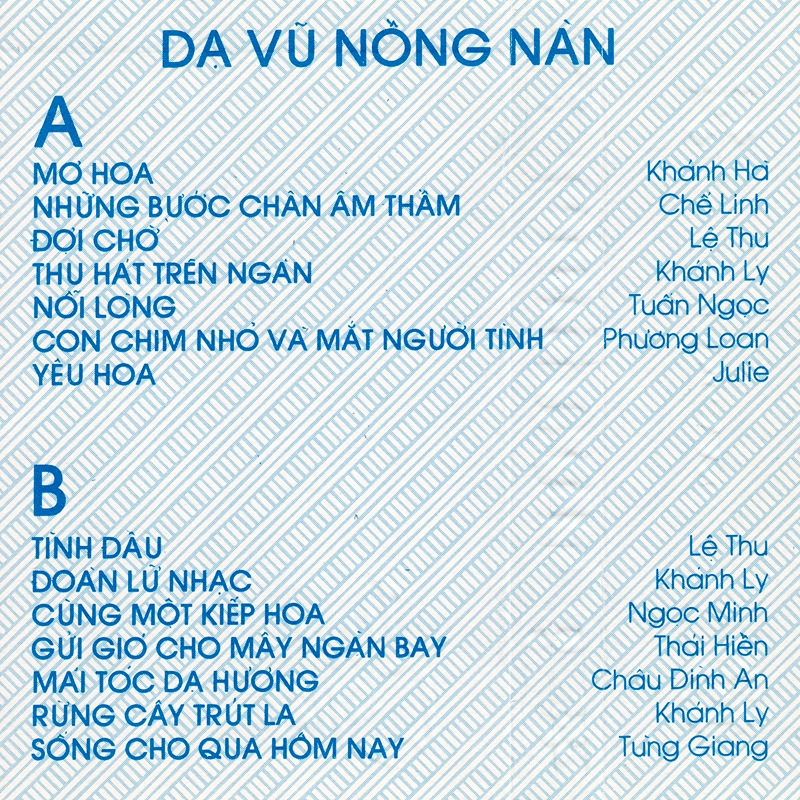 Tape Làng Văn 8 - Dạ Vũ Nồng Nàn