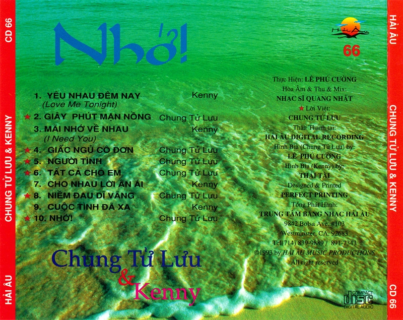 Hải Âu CD066 - Nhớ
