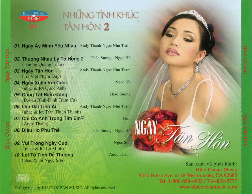 Blue Ocean CD21 - Ngày Tân Hôn