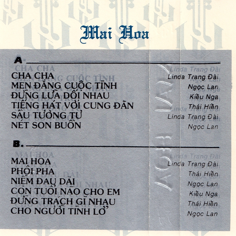 Tape Làng Văn 54 - Mai Hoa