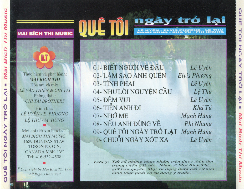 Mai Bích Thi Ca - Quê Tôi Ngày Trở Lại