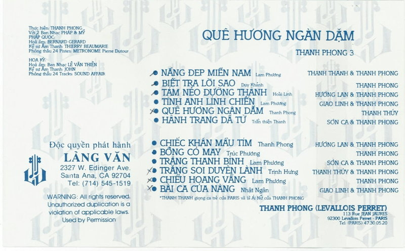Làng Văn CD53 - Quê Hương Ngàn Dặm