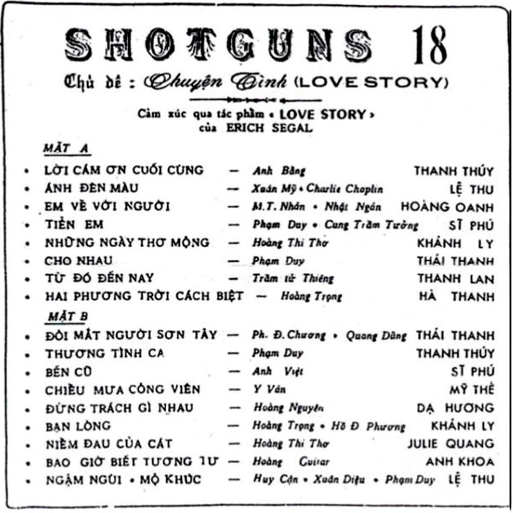 Shotguns 18 - Chuyện Tình