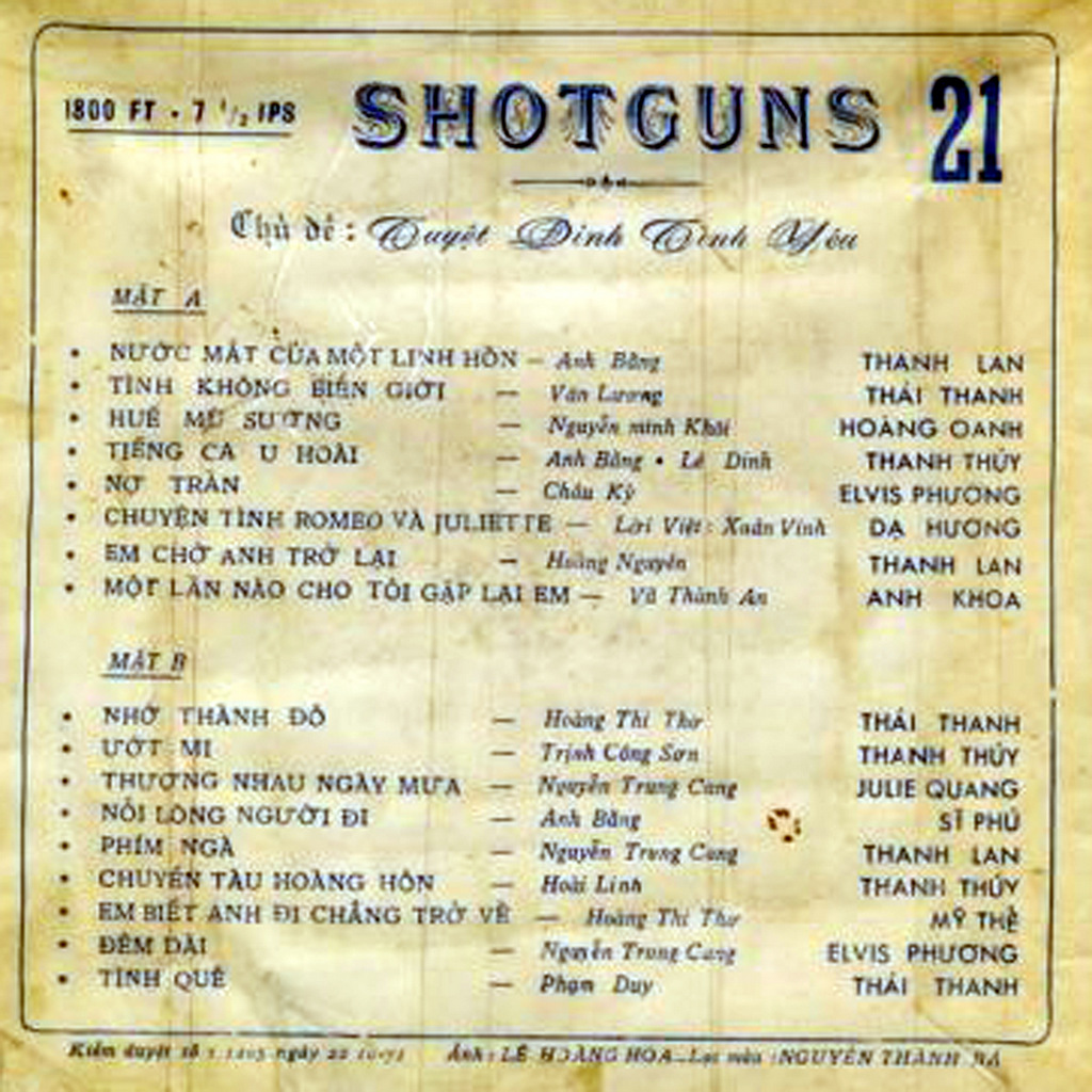 Shotguns 21 - Tuyệt Đỉnh Tình Yêu